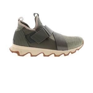 SOREL Kinetic size 9.5 Green canvas sneakers